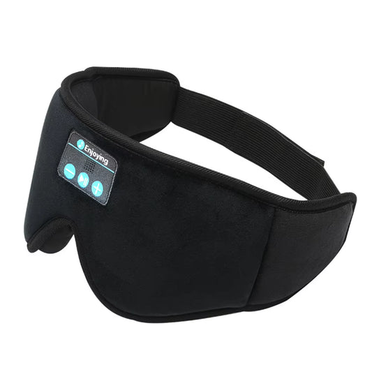 🎧 Sleep in Comfort: 3D Bluetooth Headband with Wireless Music & Eye Mask! 😴✨ (Perfect for Side Sleepers)