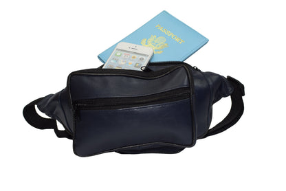 Stylish Genuine Leather Fanny Pack – Perfect for Travel & Everyday Wear | Unisex & Available in Vibrant Colors!