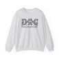 Dog Mama Crewneck Sweatshirt - Cozy Gift for Pet Lovers, Dog Mom Sweatshirt, Animal Lover Apparel, Cute Dog Parent Gift, Paw Print