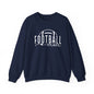 Football Mom Sweatshirt, Cozy Gift for Sports Moms, Unisex Crewneck for Game Day, Football Fan Apparel, Perfect for Fall