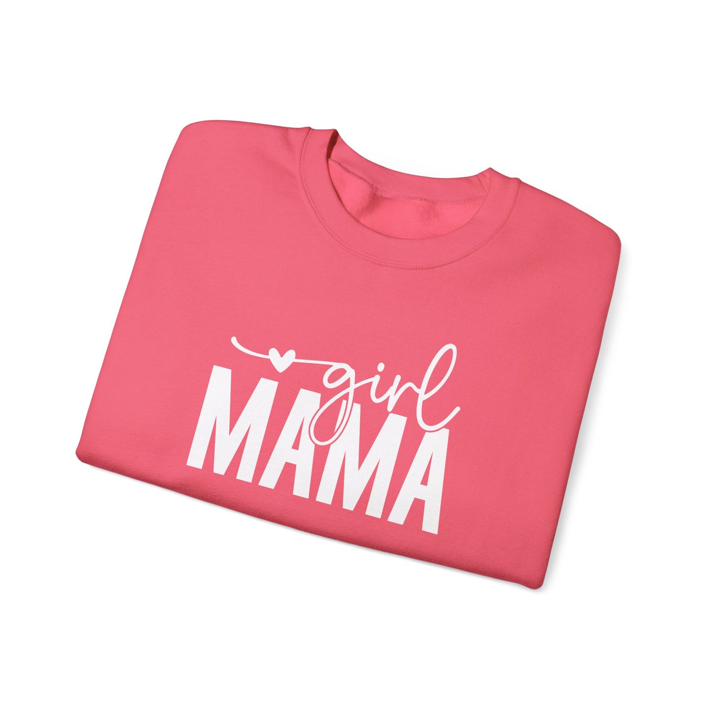 Girl Mama Sweatshirt - Cozy Gift for Moms, Perfect for Birthdays, Mother's Day, Parenting, Casual Wear, Family Gatherings