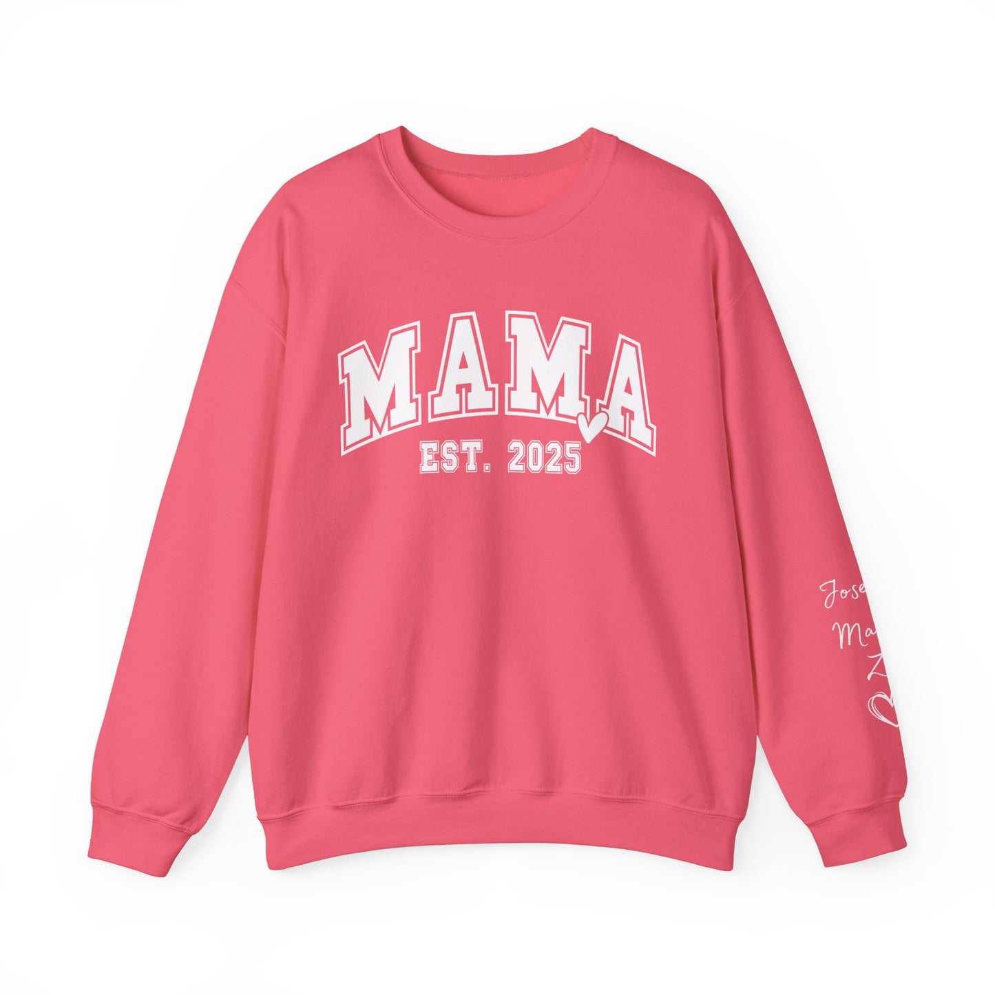 Mama Est. 2025 Sweatshirt | Cozy Unisex Crewneck, Perfect Gift for New Moms, Mother's Day, Family Celebrations, Casual Style