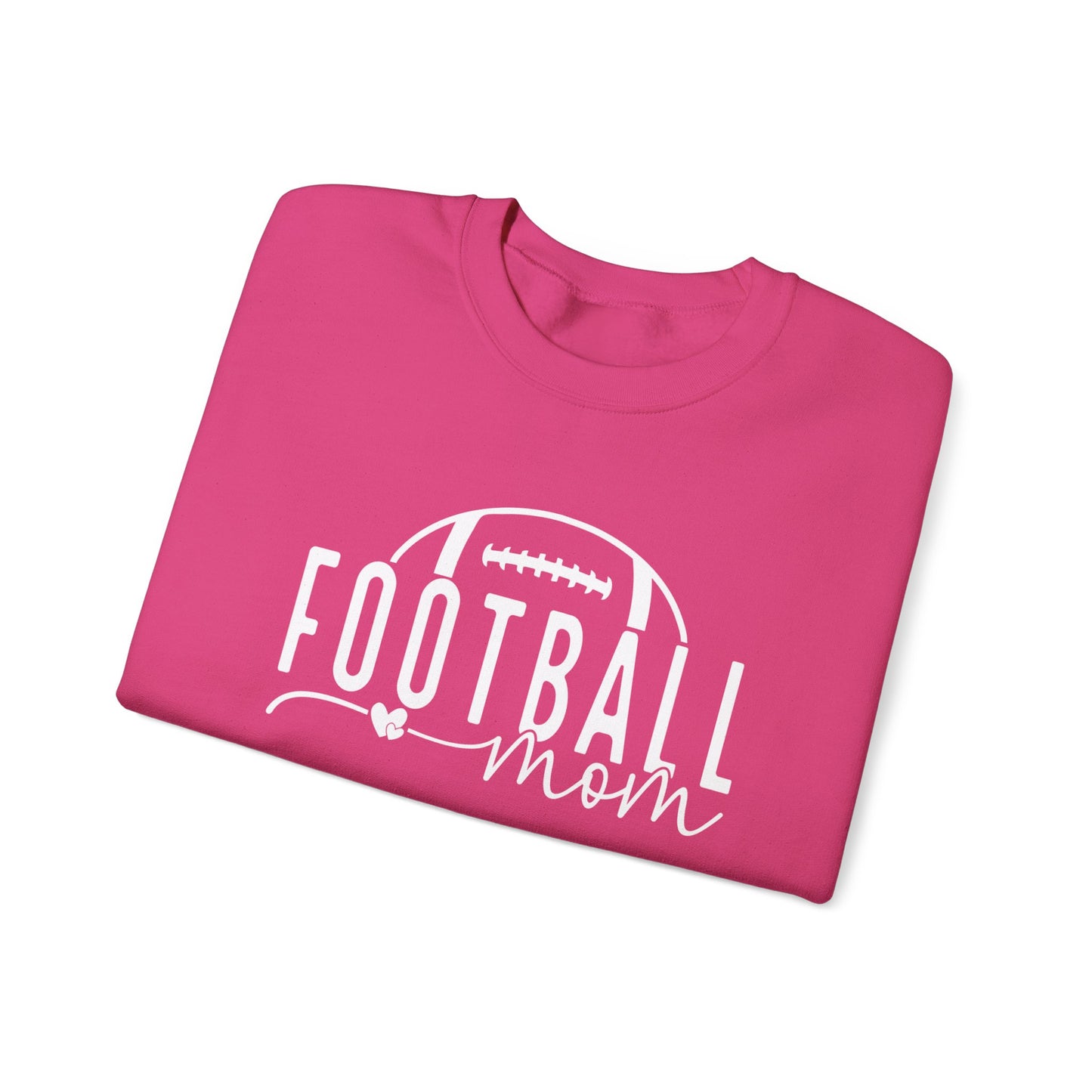 Football Mom Sweatshirt, Cozy Gift for Sports Moms, Unisex Crewneck for Game Day, Football Fan Apparel, Perfect for Fall