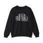 Football Mom Sweatshirt, Cozy Gift for Sports Moms, Unisex Crewneck for Game Day, Football Fan Apparel, Perfect for Fall