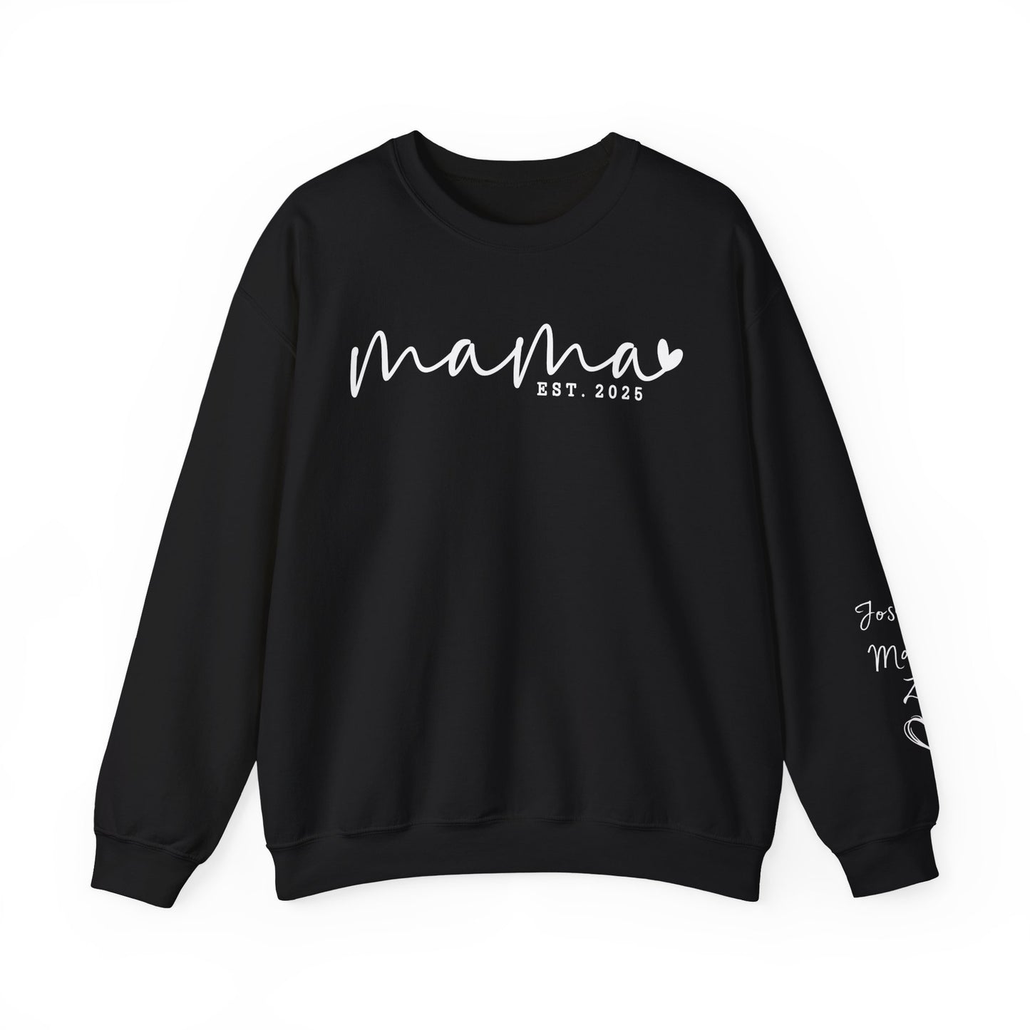 Mama Sweatshirt, Gift for New Moms, Personalized Crewneck, Mother's Day Gift, Cozy Fashion, Mama Established 2025