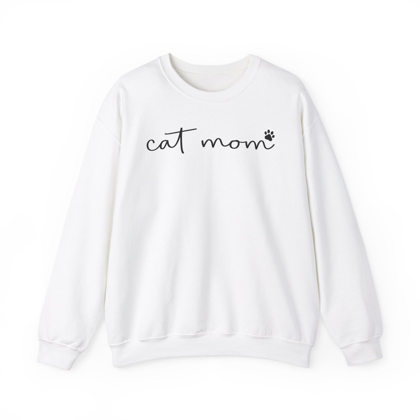 Cat Mom Sweatshirt Cozy and Stylish Apparel for Proud Cat Moms