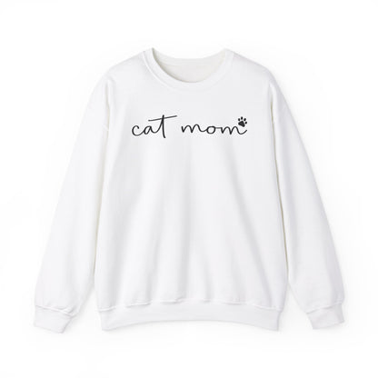 Cat Mom Sweatshirt Cozy and Stylish Apparel for Proud Cat Moms