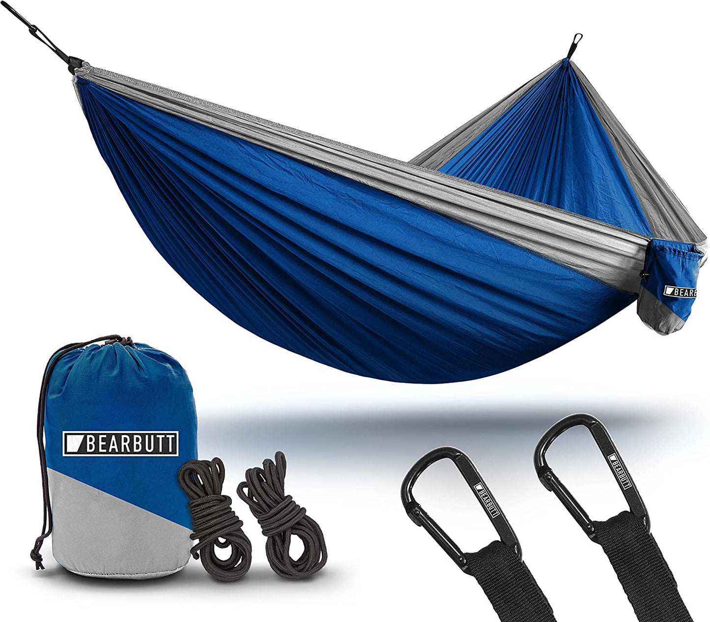 Relax Anywhere! 🏕️🌿 2-Person Portable Hammock – Perfect for Camping, Backpacking & Travel Adventures! 🌞💚