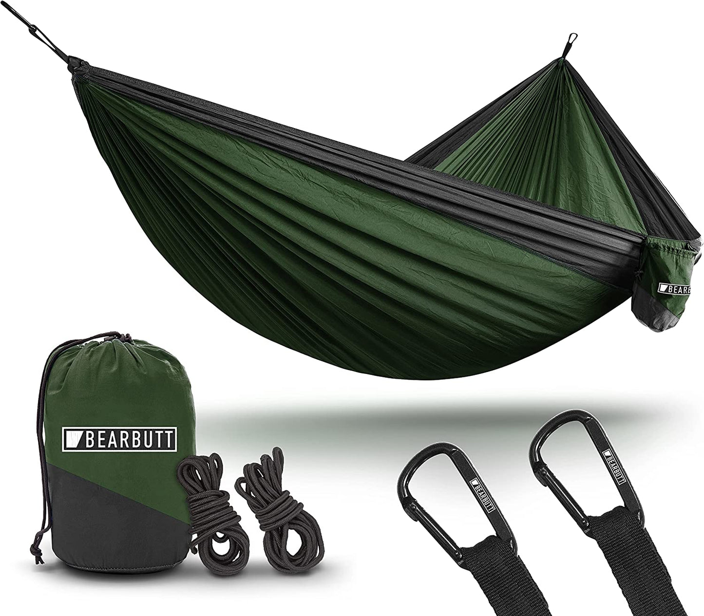 Relax Anywhere! 🏕️🌿 2-Person Portable Hammock – Perfect for Camping, Backpacking & Travel Adventures! 🌞💚