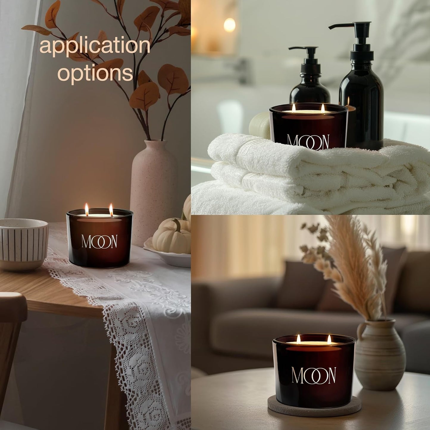 Indulge in Luxury! 🕯️✨ Vanilla & Caramel Scented Candles – Non-Toxic, Perfect for Men & Home Décor 🌿🖤