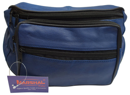 Stylish Genuine Leather Fanny Pack – Perfect for Travel & Everyday Wear | Unisex & Available in Vibrant Colors!