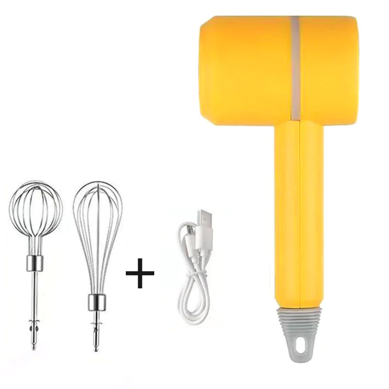 Whisk Like a Pro! 🥚✨ New Rechargeable Wireless Egg Beater – Your Mini Handheld Baking Essential 🍰