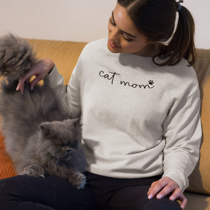 Cat Mom Sweatshirt Cozy and Stylish Apparel for Proud Cat Moms