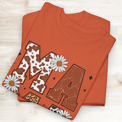 MAMA Floral T-Shirt Ideal Gift for Mothers Day