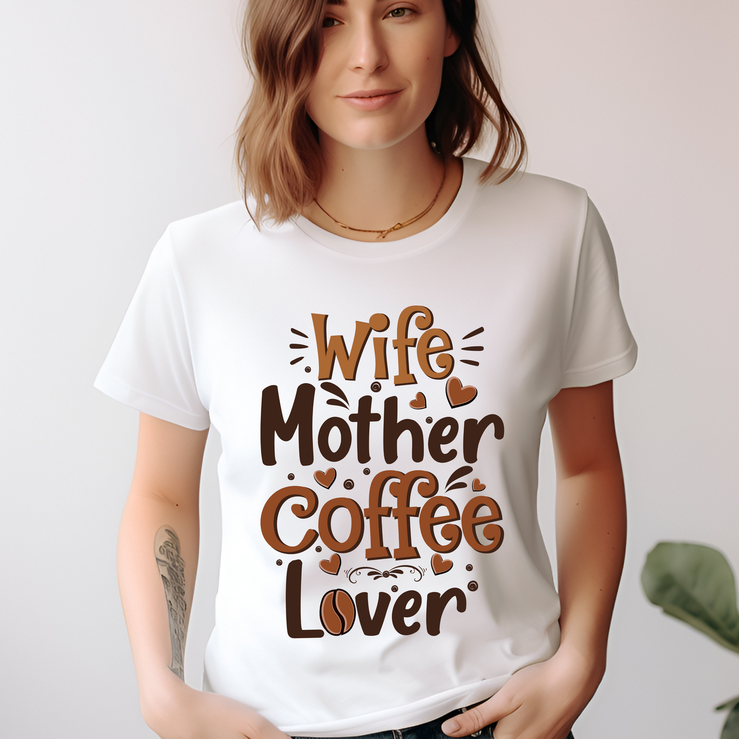 Coffee Lover Tee - Unisex Heavy Cotton T-Shirt for Moms, Wife, Mother's Day, Coffee Gifts, Casual Wear, Family Gatherings