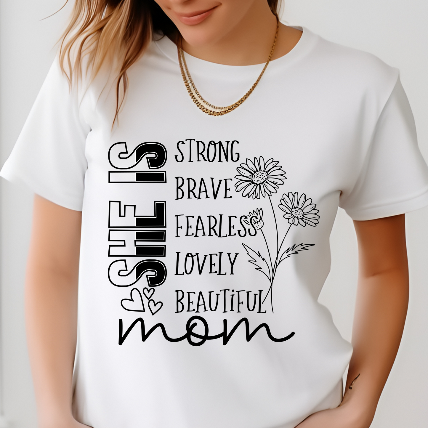 Empowering Mom Tee, Gift for Mom, Strong Women Shirt, Mother's Day Gift, Inspirational Quote T-Shirt, Casual Comfort Wear