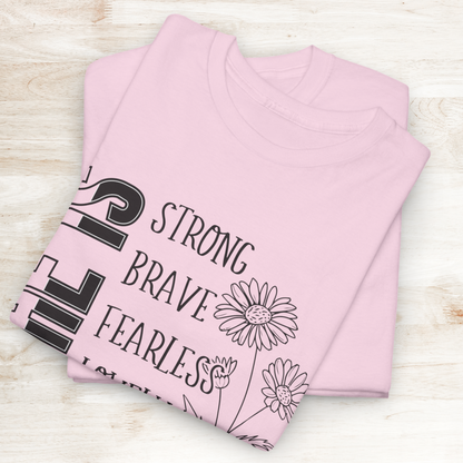 Empowering Mom Tee, Gift for Mom, Strong Women Shirt, Mother's Day Gift, Inspirational Quote T-Shirt, Casual Comfort Wear