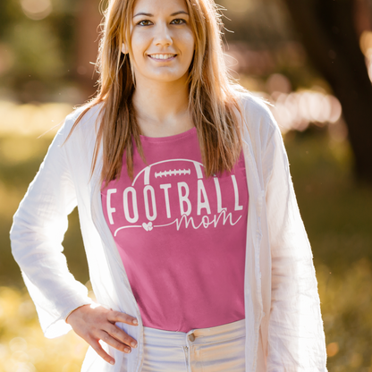 Football Mom Sweatshirt, Cozy Gift for Sports Moms, Unisex Crewneck for Game Day, Football Fan Apparel, Perfect for Fall