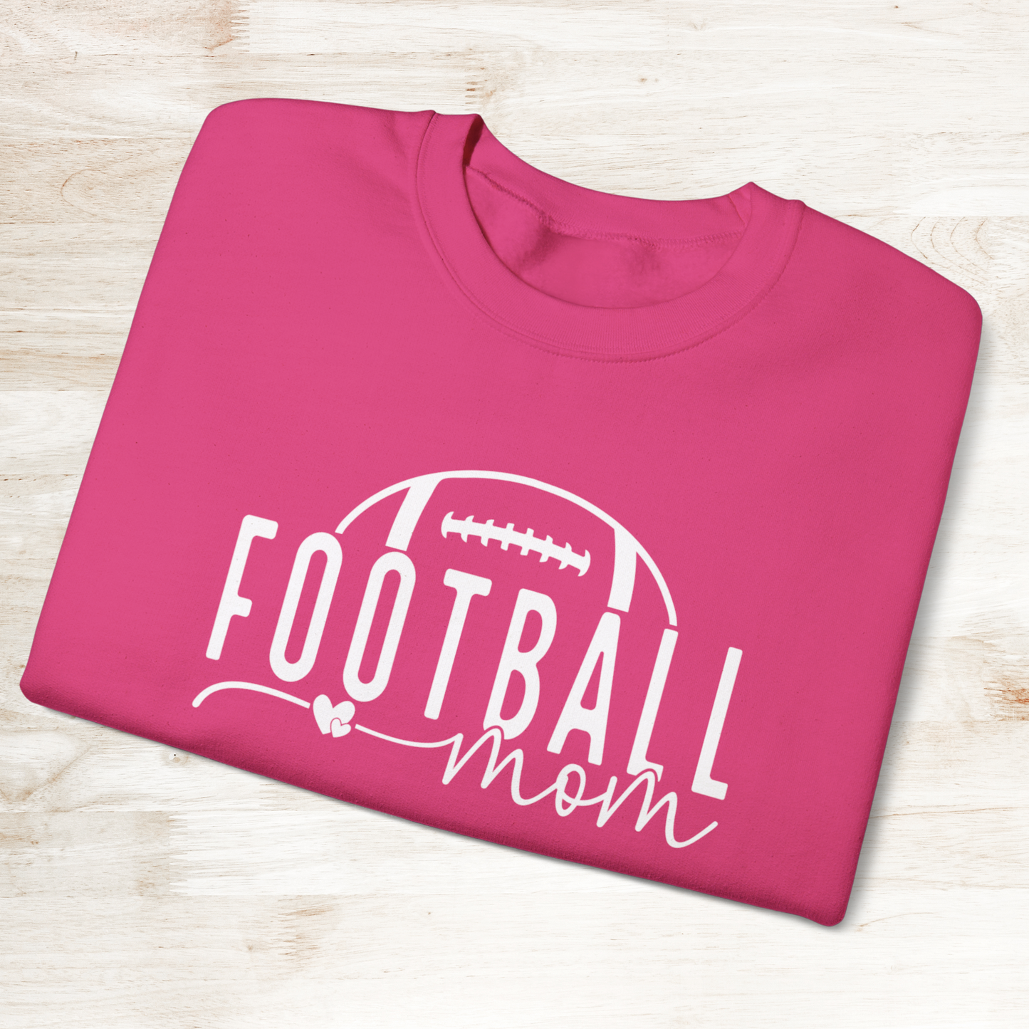 Football Mom Sweatshirt, Cozy Gift for Sports Moms, Unisex Crewneck for Game Day, Football Fan Apparel, Perfect for Fall