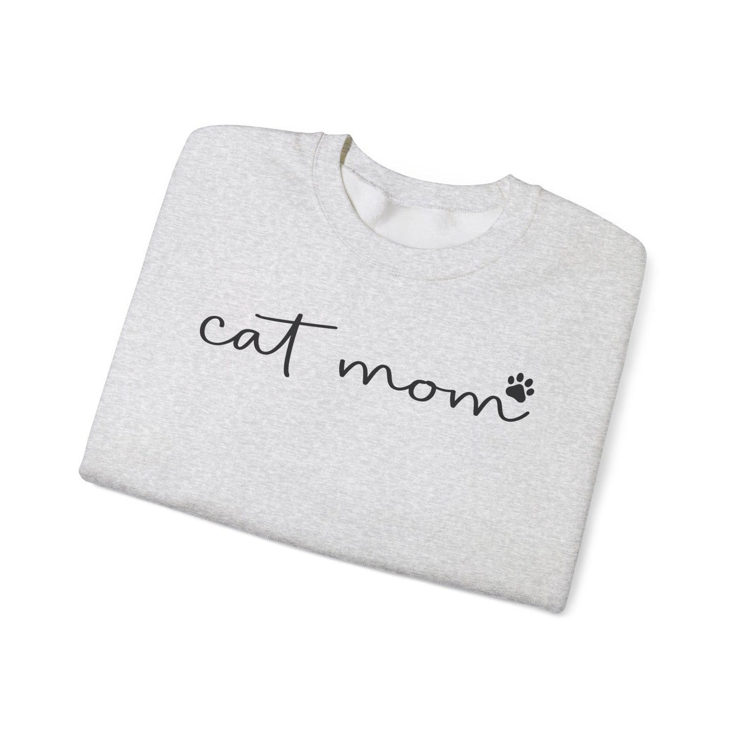 Cat Mom Sweatshirt Cozy and Stylish Apparel for Proud Cat Moms