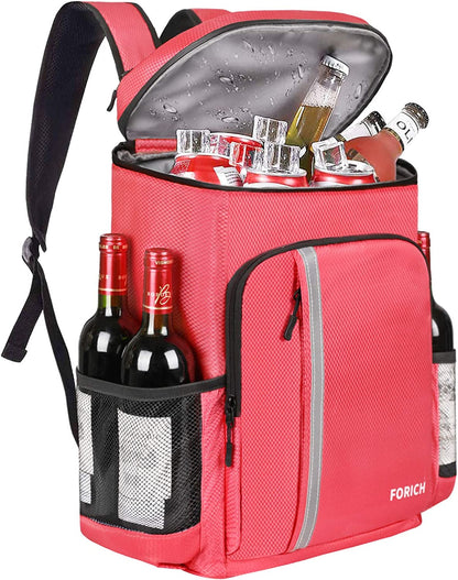 Chill in Style! 🏖️🧊 Leakproof Insulated Backpack Cooler – Perfect for Beach Days, Picnics, & Outdoor Adventures (Holds 30 Cans!) 🎒🍻