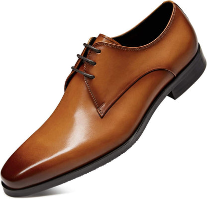 Classic & Timeless 👞 Men’s Oxford Shoes – Genuine Leather Dress Shoes for Effortless Elegance