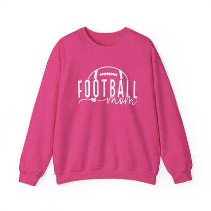 Football Mom Sweatshirt, Cozy Gift for Sports Moms, Unisex Crewneck for Game Day, Football Fan Apparel, Perfect for Fall