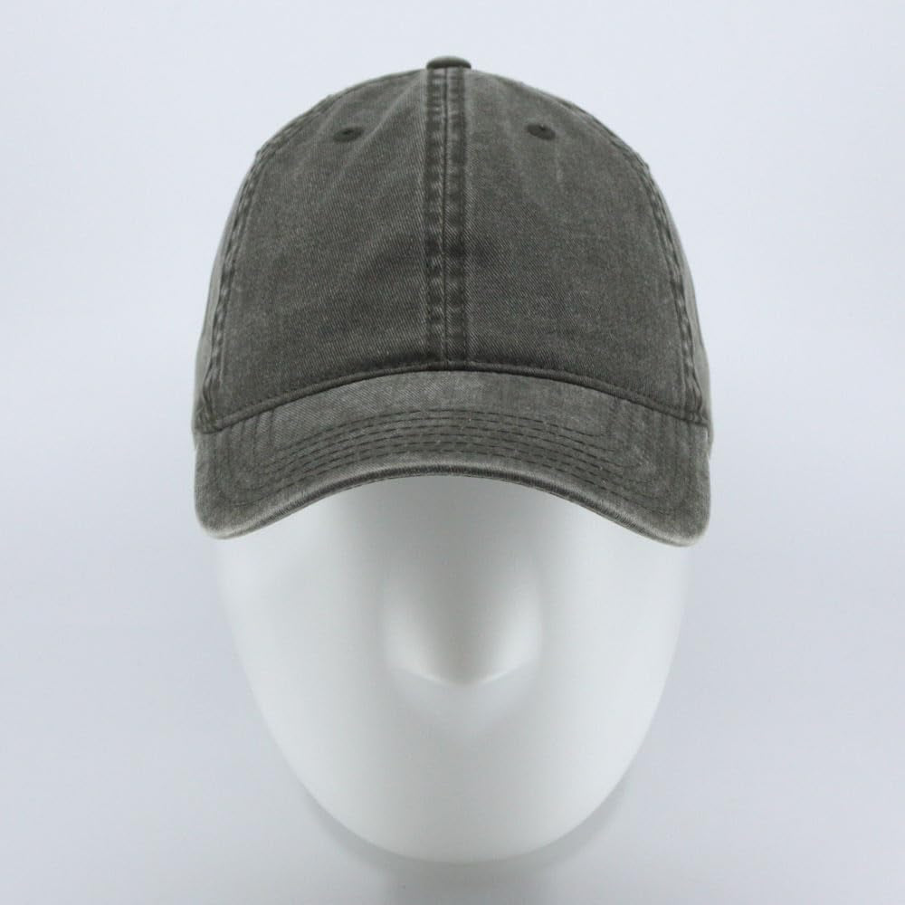 Casual Cool 🧢 Plain Washed Cotton 6-Panel Dad Hat – Adjustable Baseball Cap for Effortless Style!