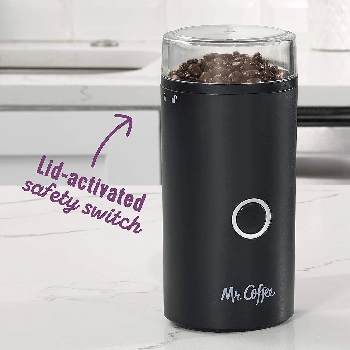 ☕ Brew Like a Pro: Simple Grind 14-Cup Coffee Grinder – Perfect for Coffee Lovers! 🌟 (Black)