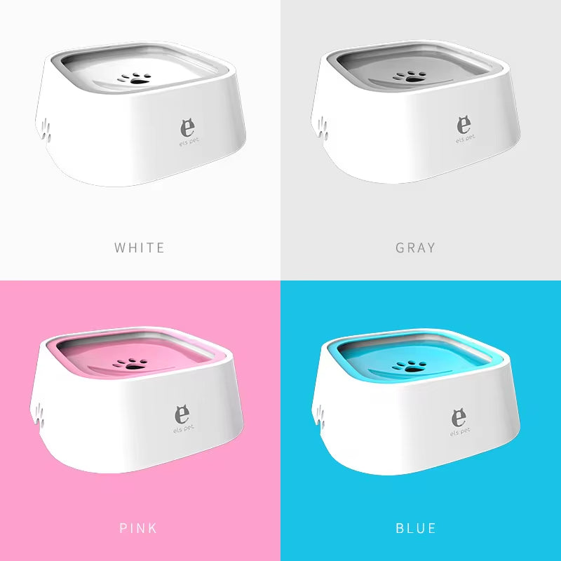 Say Goodbye to Mess: Spill-Proof Floating Water Bowl for Dogs & Cats – Keeps Their Drink Clean & Fresh! 🐾💧