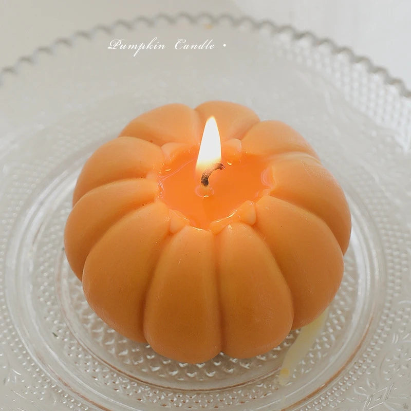 Add a Touch of Cozy Charm! 🎃 Nordic Pumpkin Scented Candles | 3D Soy Wax Aromatherapy – Perfect for Home Decor & Gift-Giving!