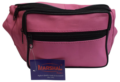 Stylish Genuine Leather Fanny Pack – Perfect for Travel & Everyday Wear | Unisex & Available in Vibrant Colors!