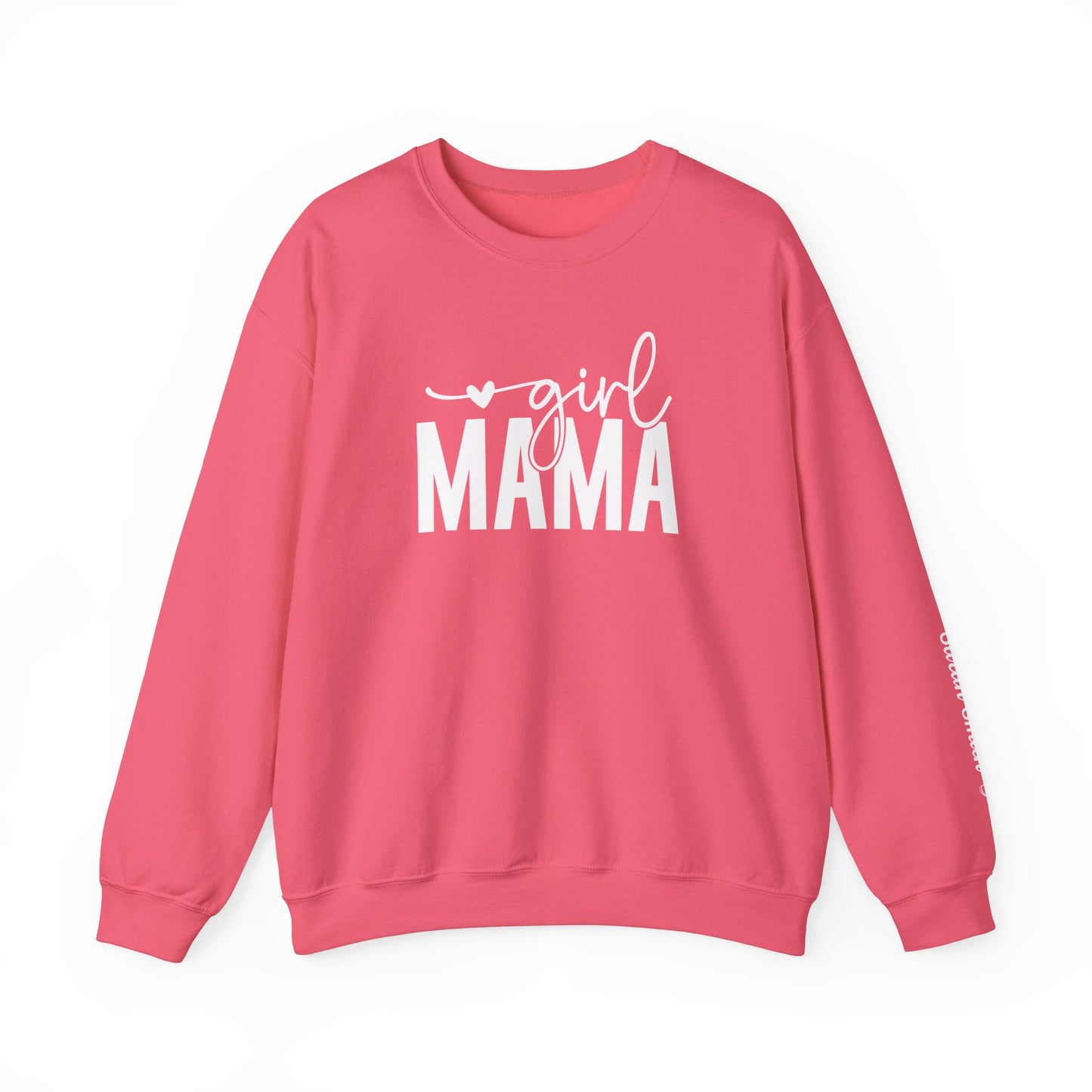 Girl Mama Sweatshirt - Cozy Gift for Moms, Perfect for Birthdays, Mother's Day, Parenting, Casual Wear, Family Gatherings