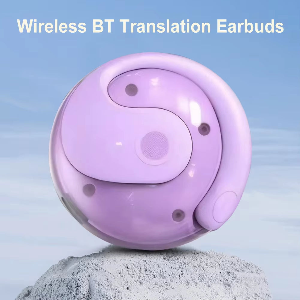 🌍 Break Language Barriers: Smart Translation Earbuds with 144 Languages & Waterproof Design! 🎧✨