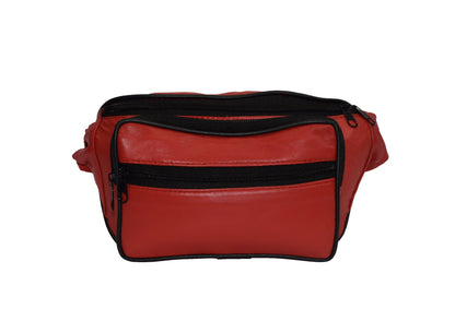 Stylish Genuine Leather Fanny Pack – Perfect for Travel & Everyday Wear | Unisex & Available in Vibrant Colors!