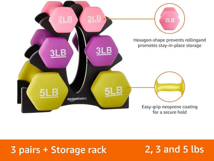 Strengthen Your Workout 💪✨ Neoprene Dumbbell Hand Weights – Comfortable, Durable & Ready for Action!