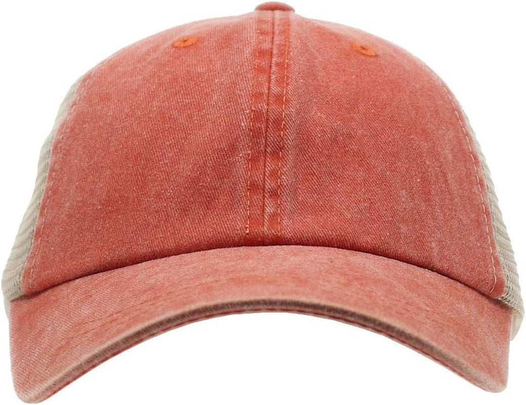 Timeless Style 🧢 Vintage Washed Cotton Mesh Baseball Cap – Soft, Adjustable & Perfect for Casual Days!