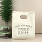 Life Begin after Coffee Portable Lunch Bag Thermal Insulated Bento Box Tote Office Cooler Container Food Storage Pouch Handbag