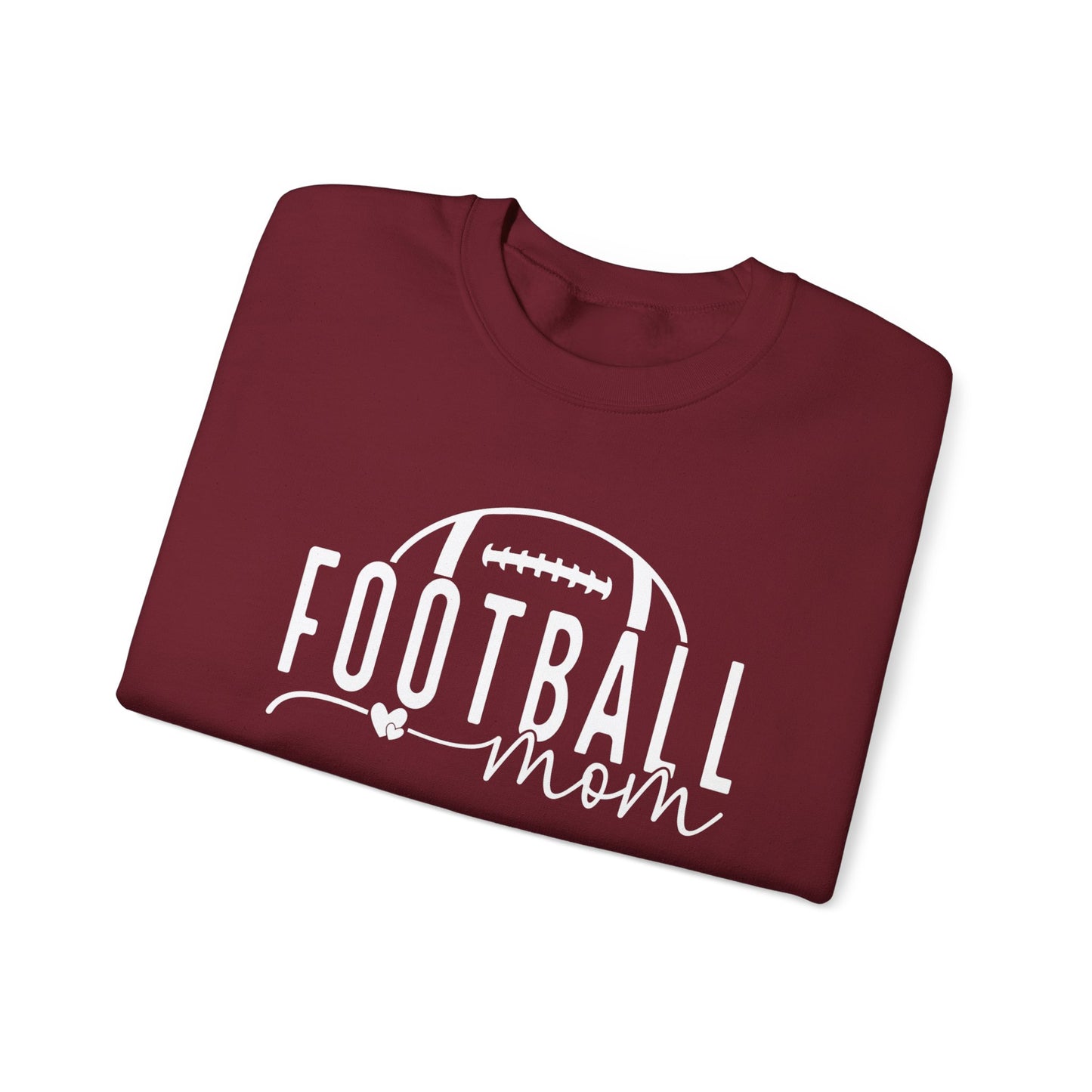 Football Mom Sweatshirt, Cozy Gift for Sports Moms, Unisex Crewneck for Game Day, Football Fan Apparel, Perfect for Fall