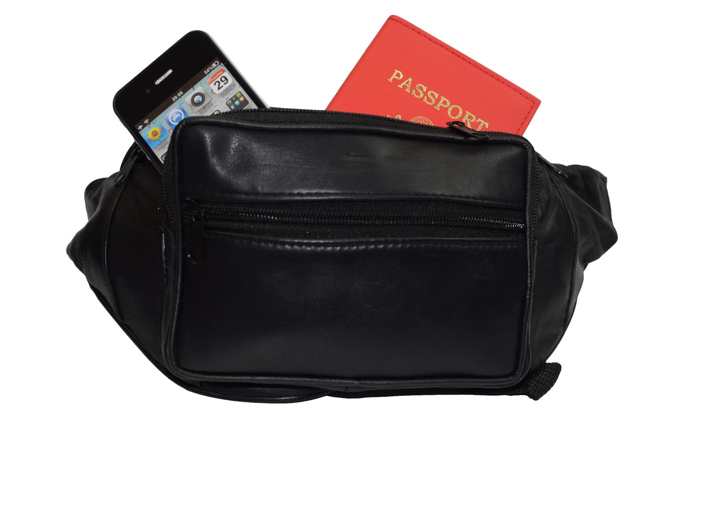 Stylish Genuine Leather Fanny Pack – Perfect for Travel & Everyday Wear | Unisex & Available in Vibrant Colors!