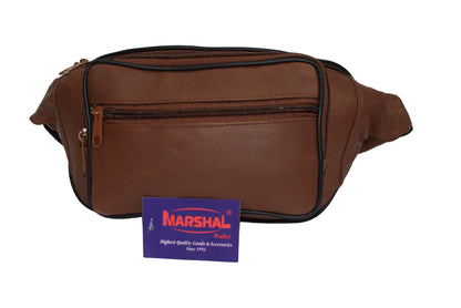 Stylish Genuine Leather Fanny Pack – Perfect for Travel & Everyday Wear | Unisex & Available in Vibrant Colors!