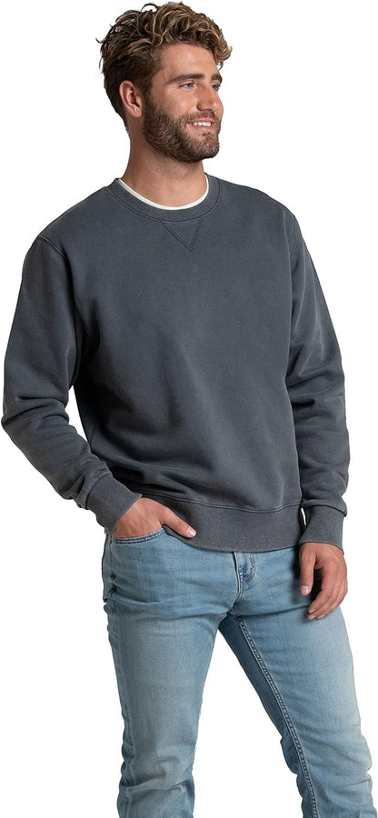 Stay Dry & Cozy 💪 Men’s Moisture-Wicking Eversoft Fleece Sweatshirt – Perfect for Comfort and Performance!