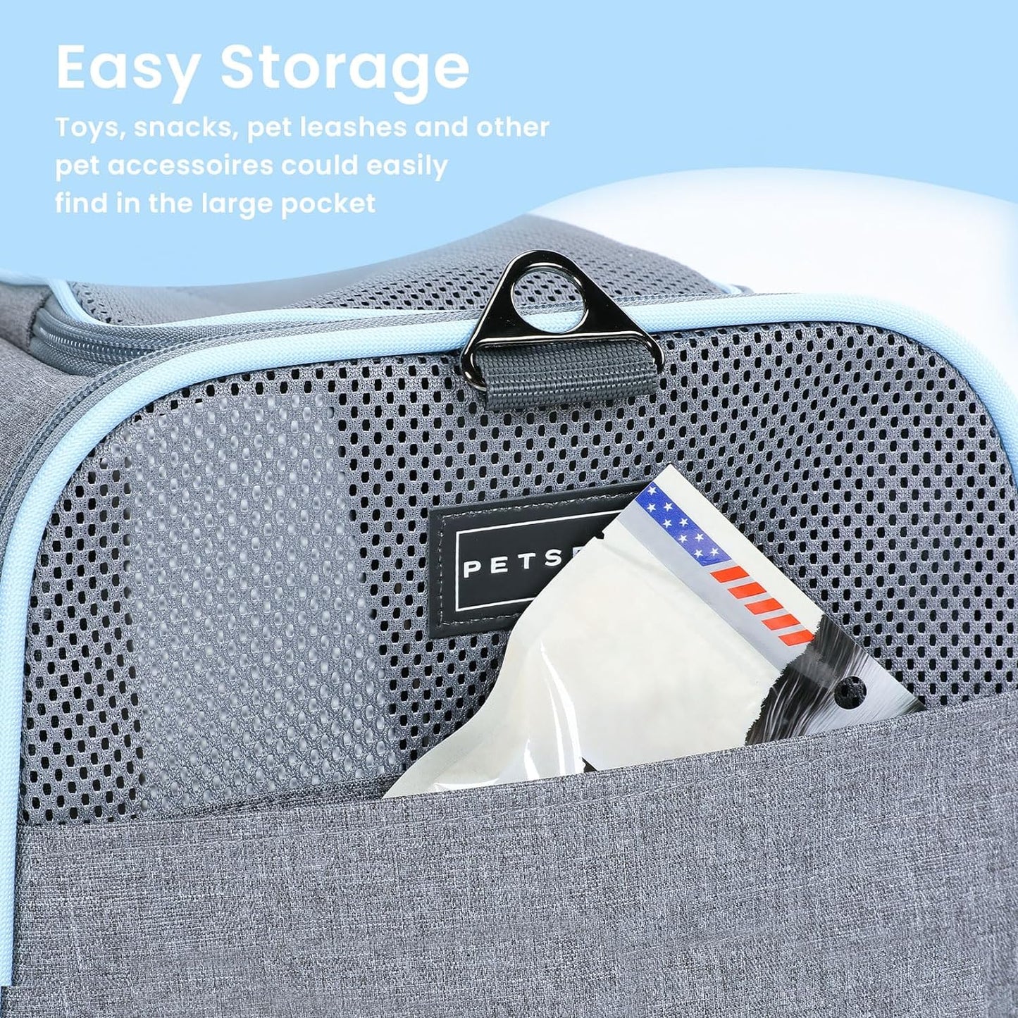 Jet-Set Ready ✈️ Expandable Cat & Small Pet Carrier – Airline Approved, Soft-Sided & Washable with Extra Room for Your Furry Travel Buddy!