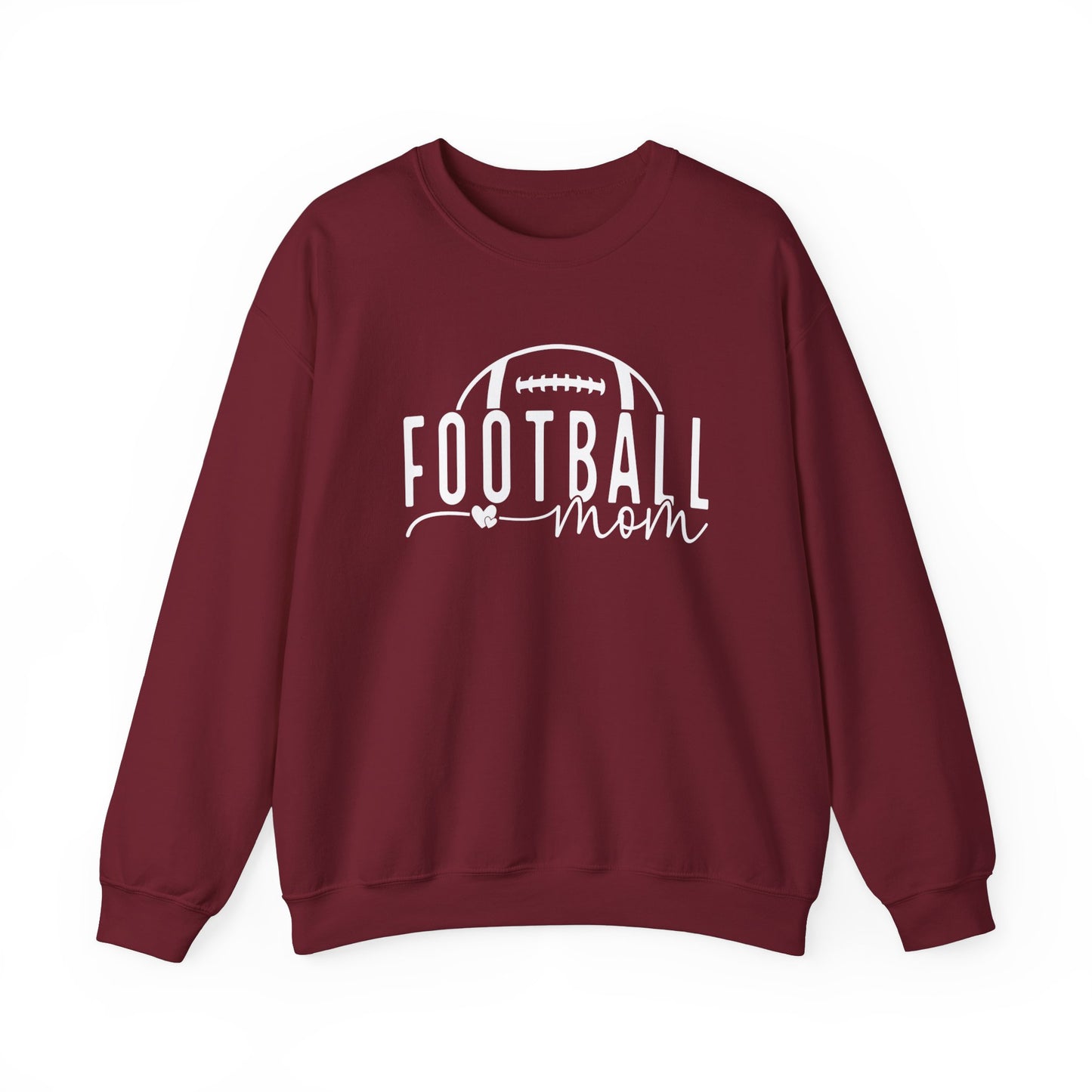 Football Mom Sweatshirt, Cozy Gift for Sports Moms, Unisex Crewneck for Game Day, Football Fan Apparel, Perfect for Fall