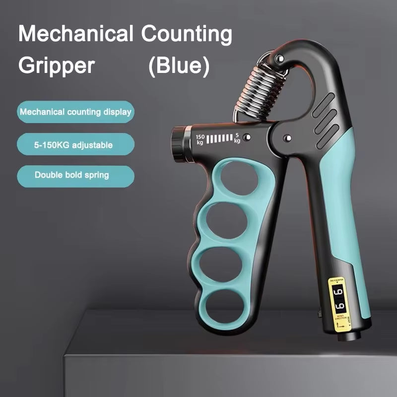 Build Stronger Hands! 💪🖐️ Adjustable Grip Strengthener – 5-100kg for Wrist & Hand Muscle Recovery & Fitness! 🏋️‍♂️