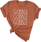 Get Festive in Style! 🍂🦃 Thanksgiving 'Gobble Gobble' Tee – Perfect for a Fun & Comfy Holiday Look! 👕✨