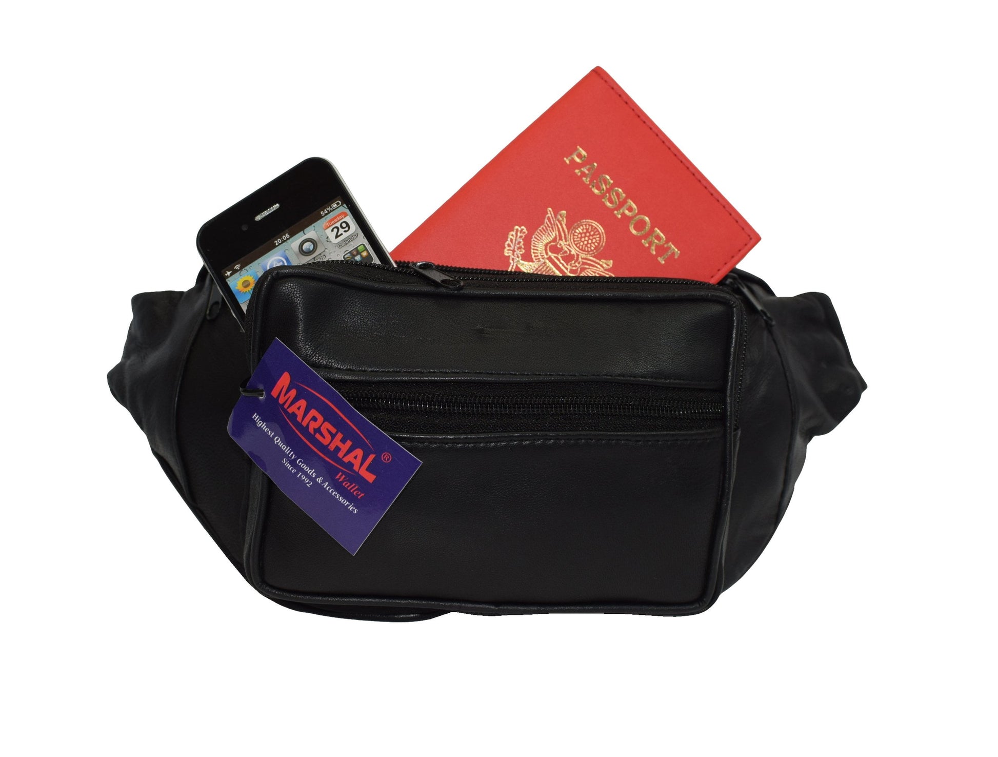 Stylish Genuine Leather Fanny Pack – Perfect for Travel & Everyday Wear | Unisex & Available in Vibrant Colors!