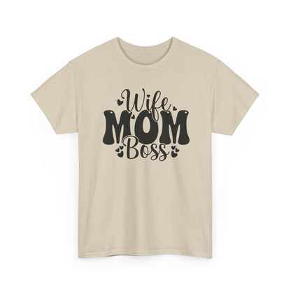 Wife, Mom, Boss T-Shirt: The Perfect Gift for Empowered Women