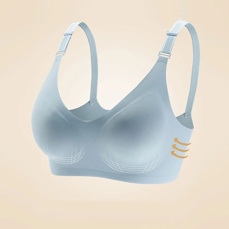 💖 Comfort Meets Style: Seamless Jelly Color Bra for Women – Soft, Wireless & Perfect for Nursing! ✨