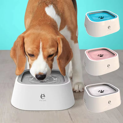 Say Goodbye to Mess: Spill-Proof Floating Water Bowl for Dogs & Cats – Keeps Their Drink Clean & Fresh! 🐾💧